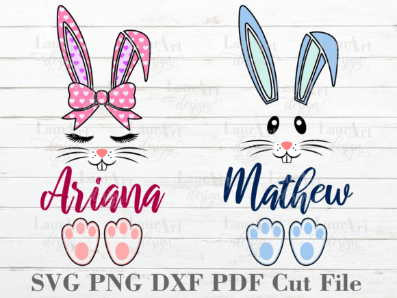 Download Easter Bunny Monogram Boy Girl Rabbit - Bunny monogram Collection