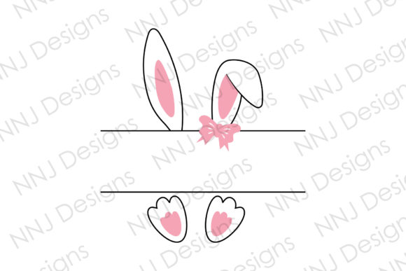 Download Easter Bunny Monogram&nbsp;&nbsp; - Bunny monogram Collection