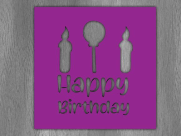 Download Birthday Papercut Design SVG Vector - Papercut design Collection